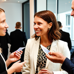 **Image:** A diverse group of people networking at a property management industry event in Stockholm. Modern, stylish setting with people in business casual attire, exchanging business cards and engaging in conversations. Soft, professional lighting.
    **Prompt:** "Property management networking event, Stockholm, business casual, diverse group, modern, professional lighting, engaging conversations, Sweden"